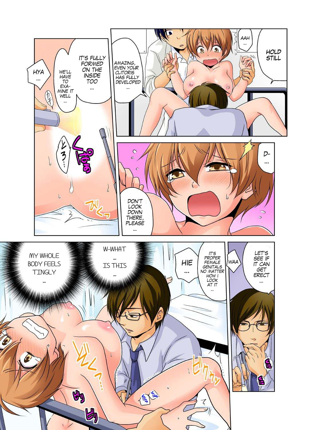 Hentai Manga Comic-Gender Bender Into Sexy Medical Examination! You said that you were only going to look... Ch.1-4-Read-11